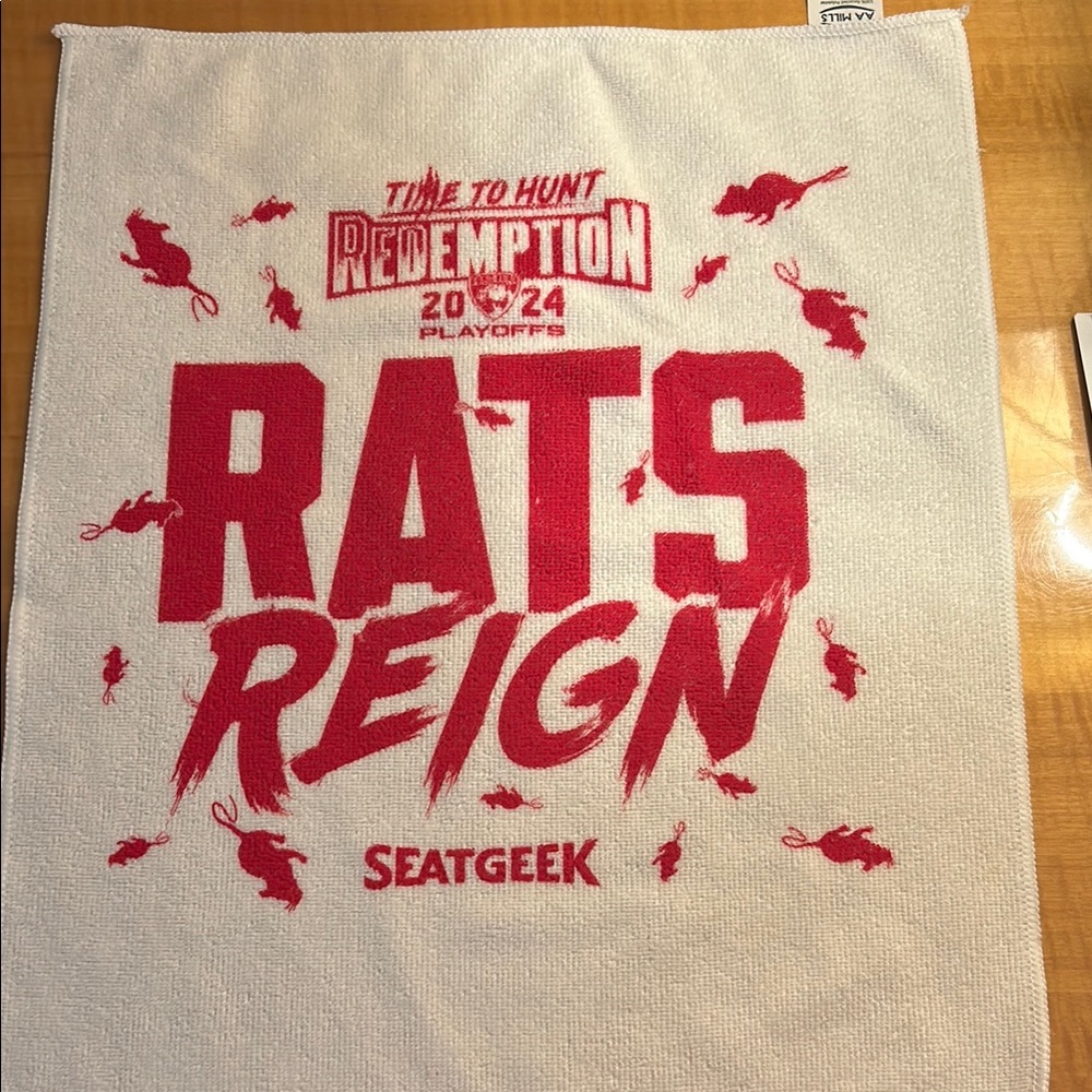 Florida Panthers Hockey SeatGeek Playoff Towel 2024
